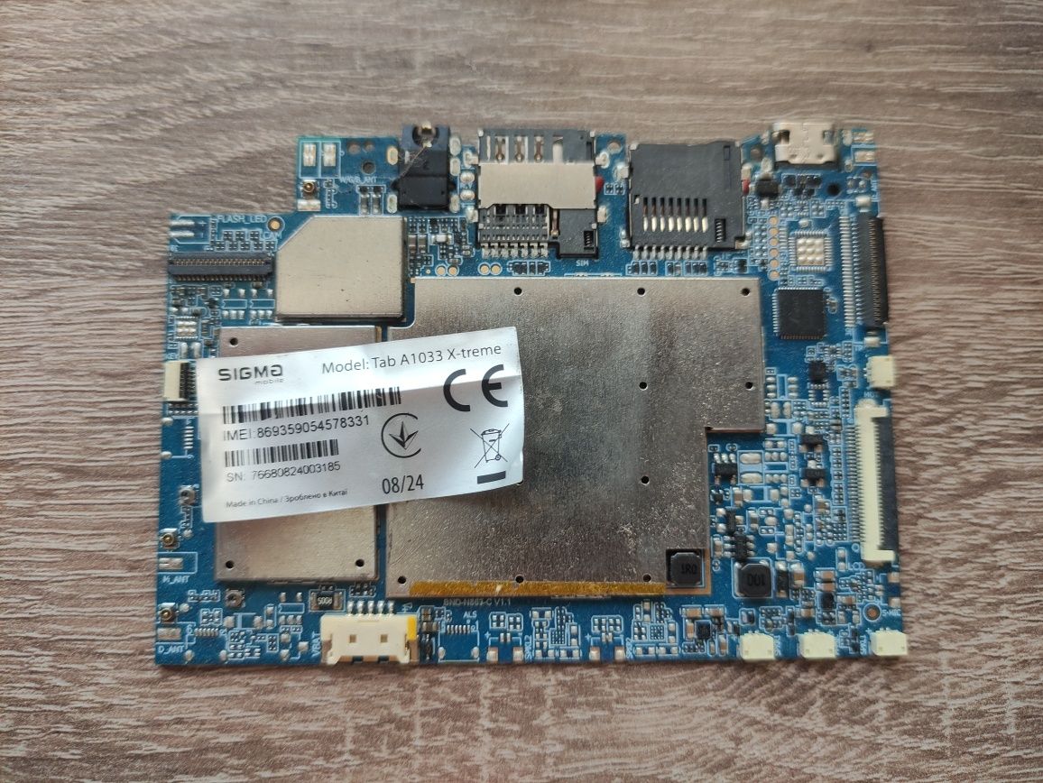 Плата sigma tab A1033 X-treme