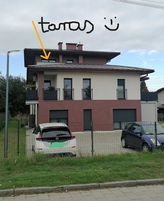 Nowoczesny apartament z 2 tarasami