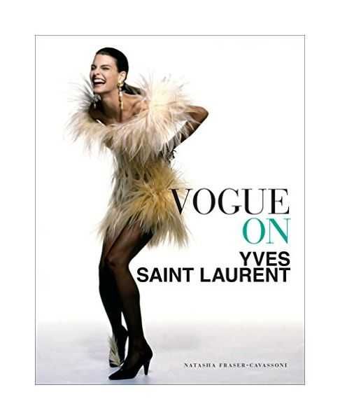 Album modowy Vogue On Yves Saint Laurent kultowi projektantanci