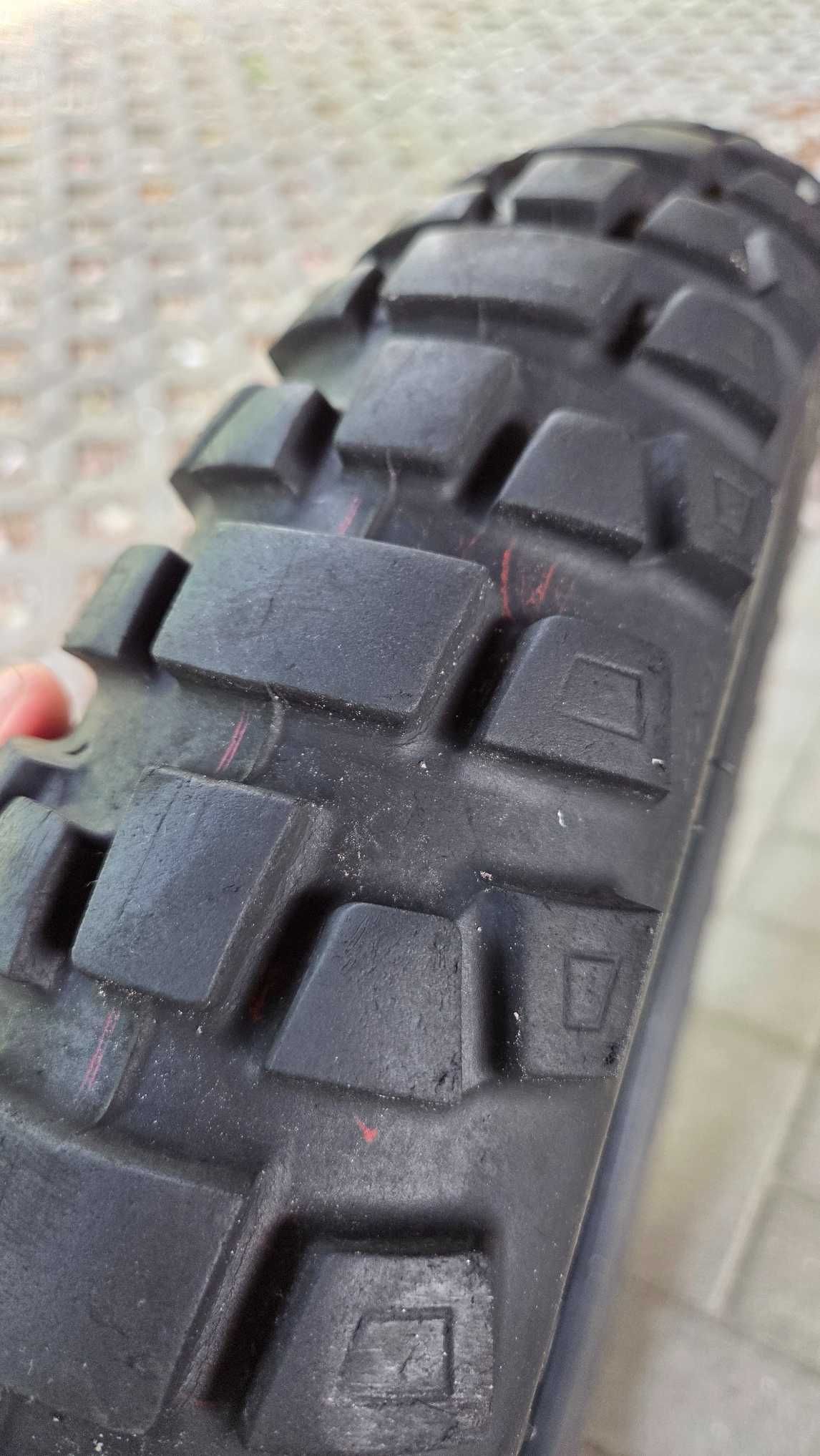BRIDGESTONE AX41 Adventurecross 90/90-21 + 150/70B18 używane 2022