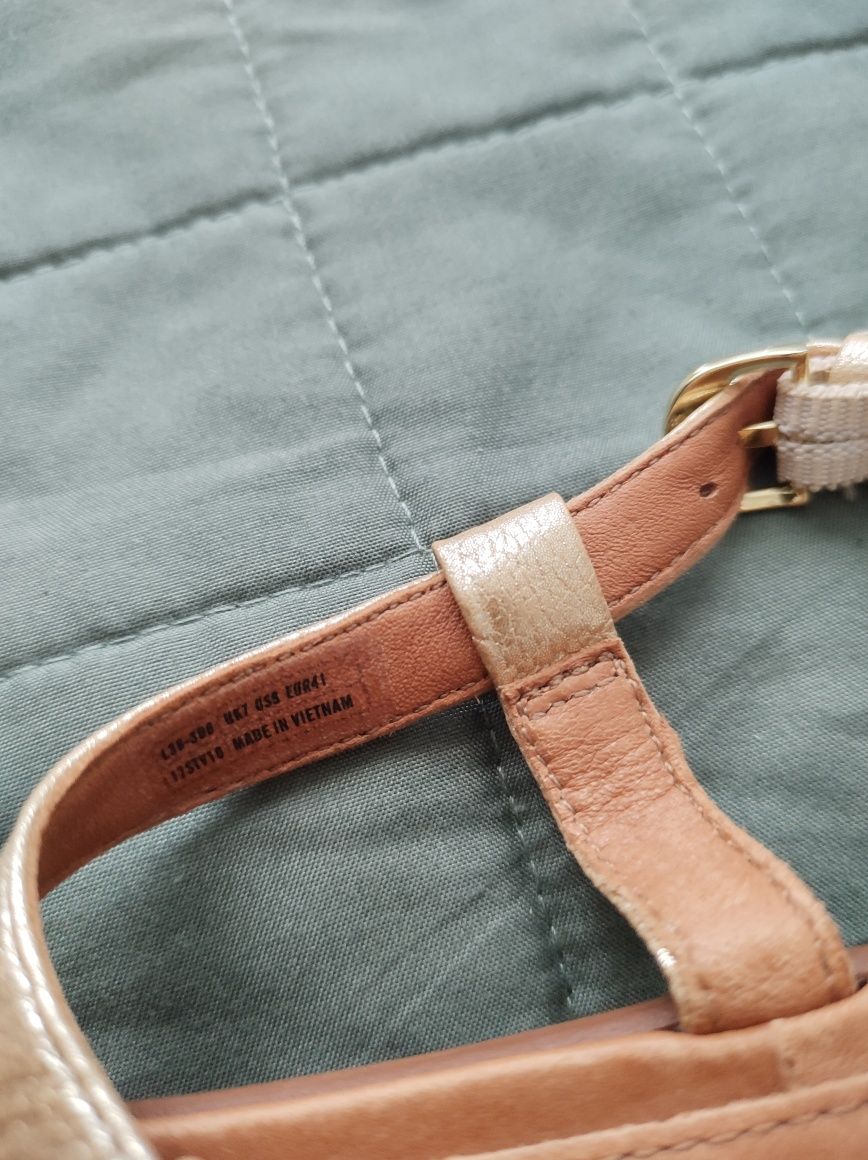 Fitflop rozmiar 41 skórzane sandały damskie