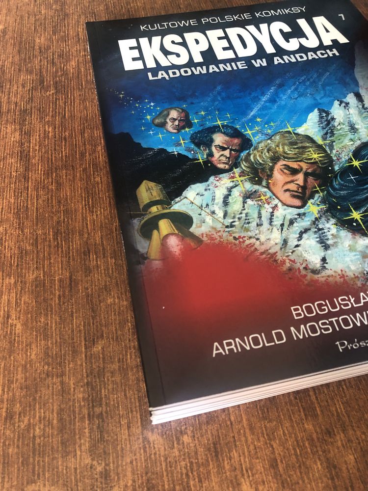 Komiks Ekspedycja 8 albumów komplet