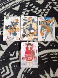 Manga Haikyu!! 1,2,3 tom Tokyo revengers 1 tom