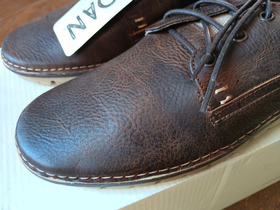 Туфли мужские кожа ROAN made in USA 44 Euro