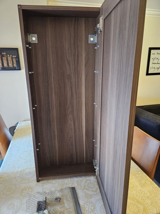 Armário de casa de banho ikea gordmorgon Nogueira 16684