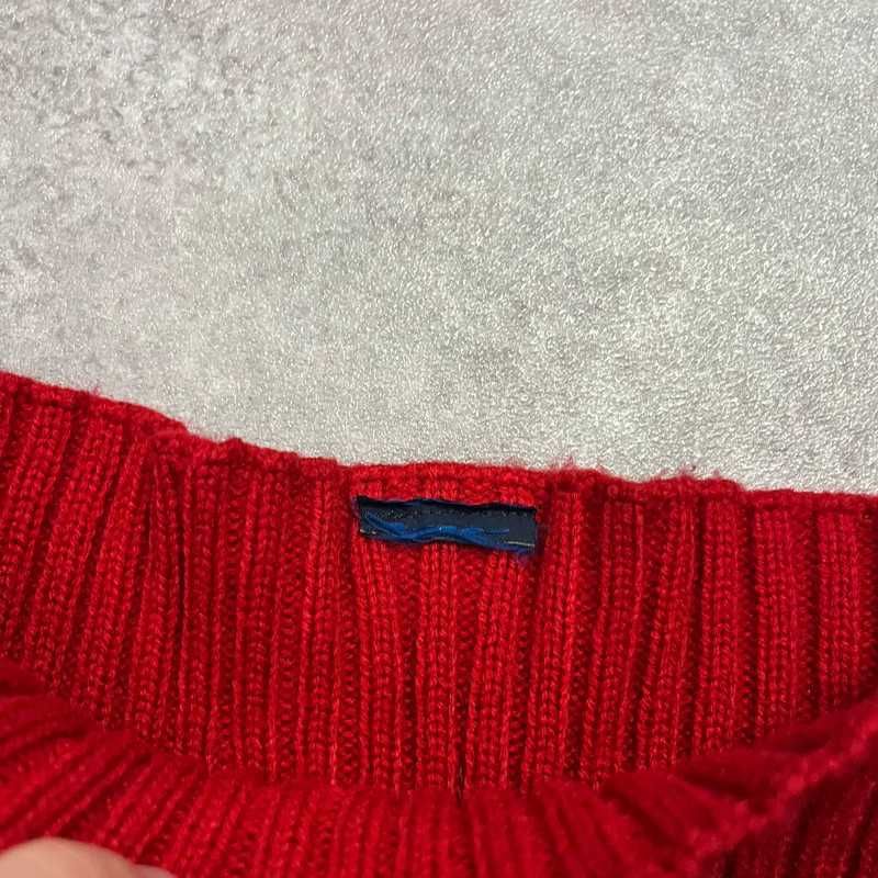 Sweter Polo Ralph Lauren USA Flag Knit Sweater Vintage Retro Y2K 90s