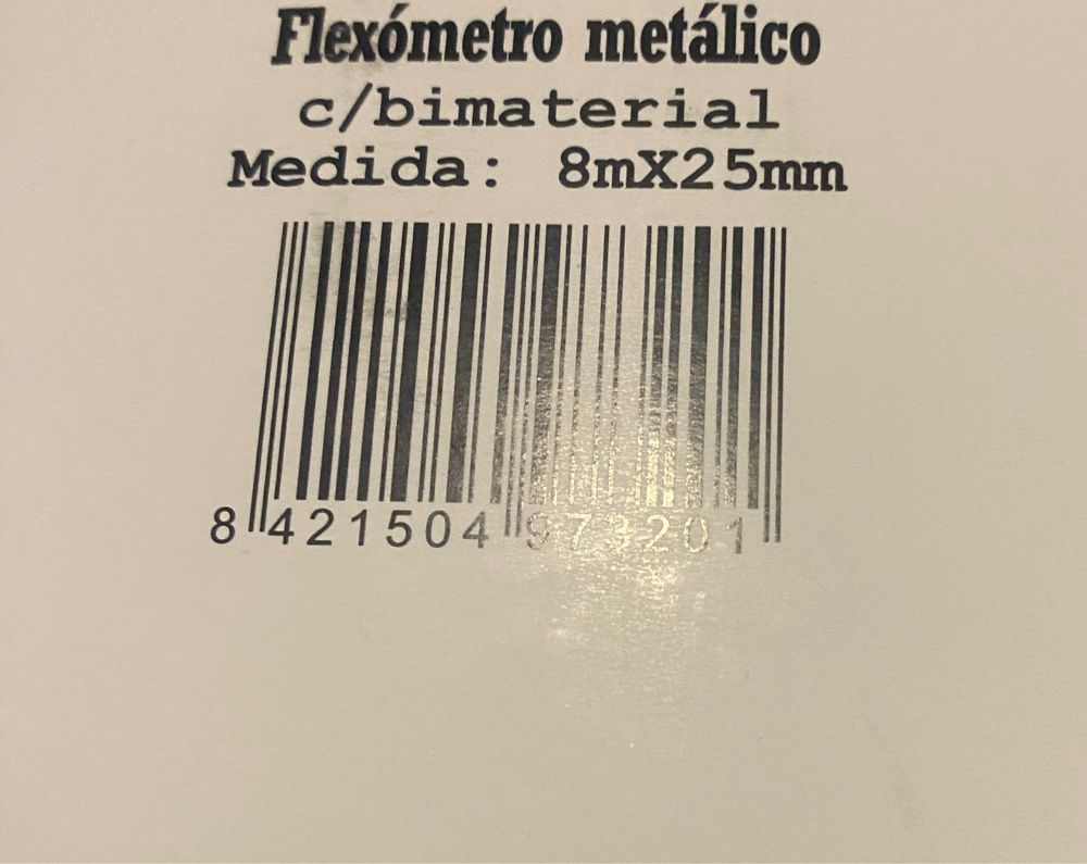 Fita métrica resistente