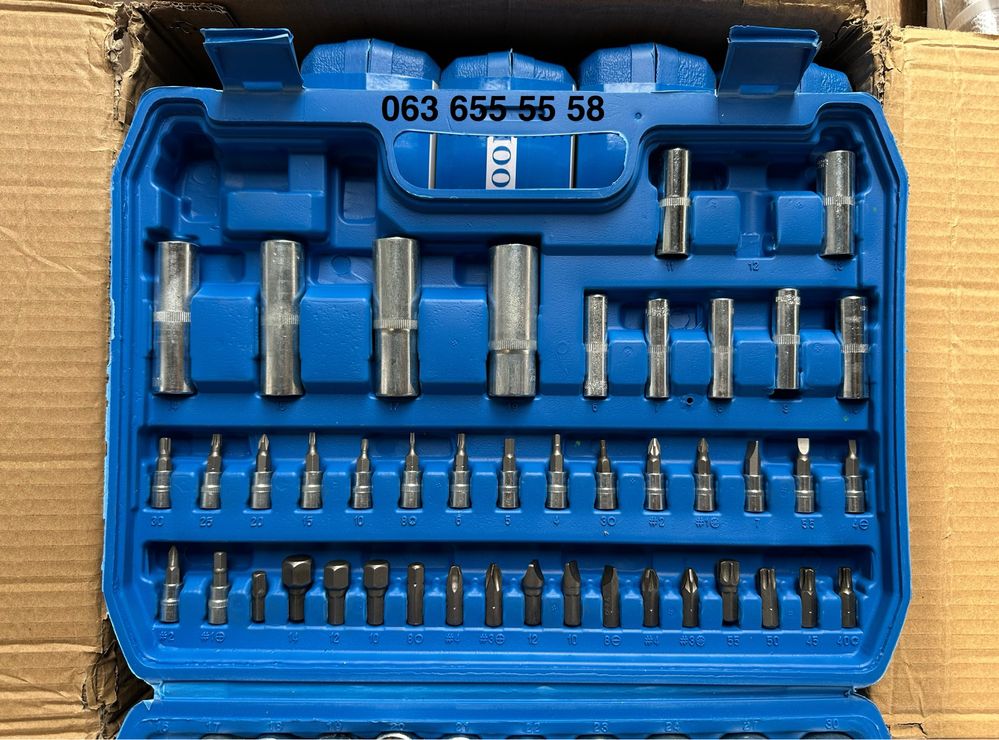 Набор ключей из 94 предметов в кейсе (TOOLS)
