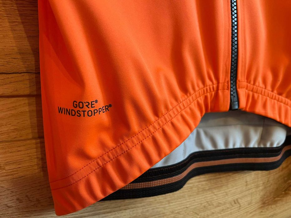 Kurtka bluza rowerowa Sportful Fiandre Ultimate 2 Windstopper Orange M