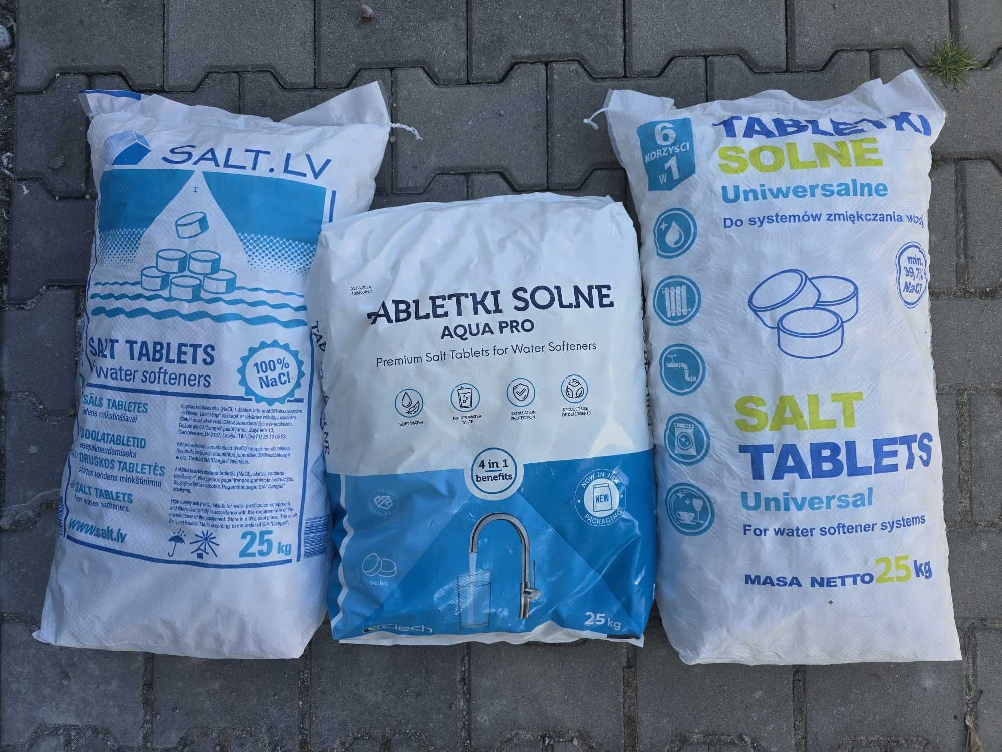 Sól tabletkowa 25kg