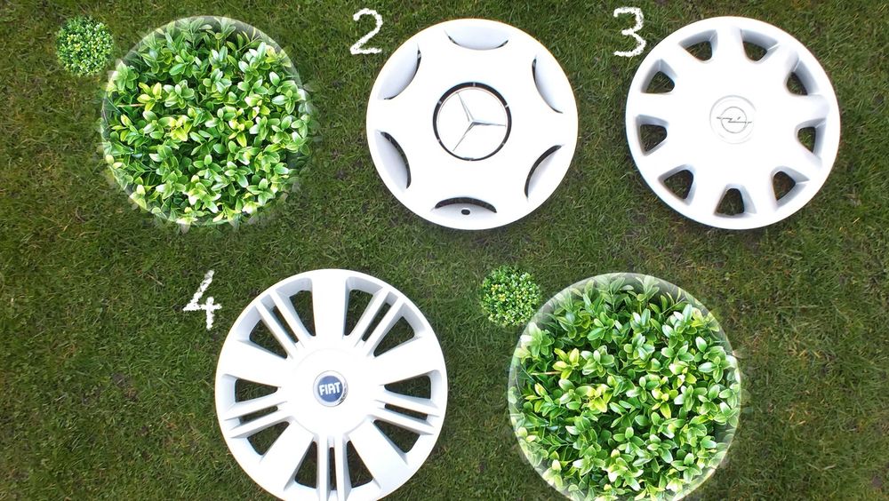 Oryginalne Kołpaki Pojedyncze Sztuki OPEL 15 FIAT 16 Mercedes 15