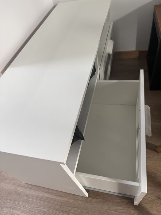 Móvel TV, branco, 120x41x53cm