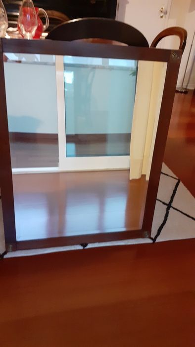 Espelho parede, biselado, horizontal ou vertical elegante