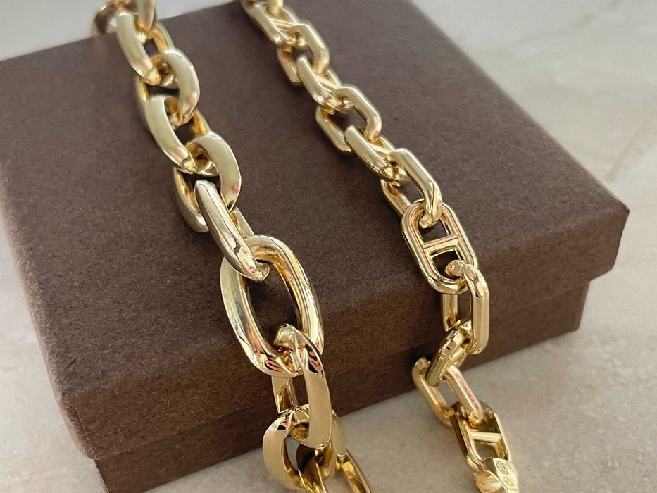 Złota bransoletka GUCCI gruba elegancka 14K pr.585 patia-biżuteria.pl