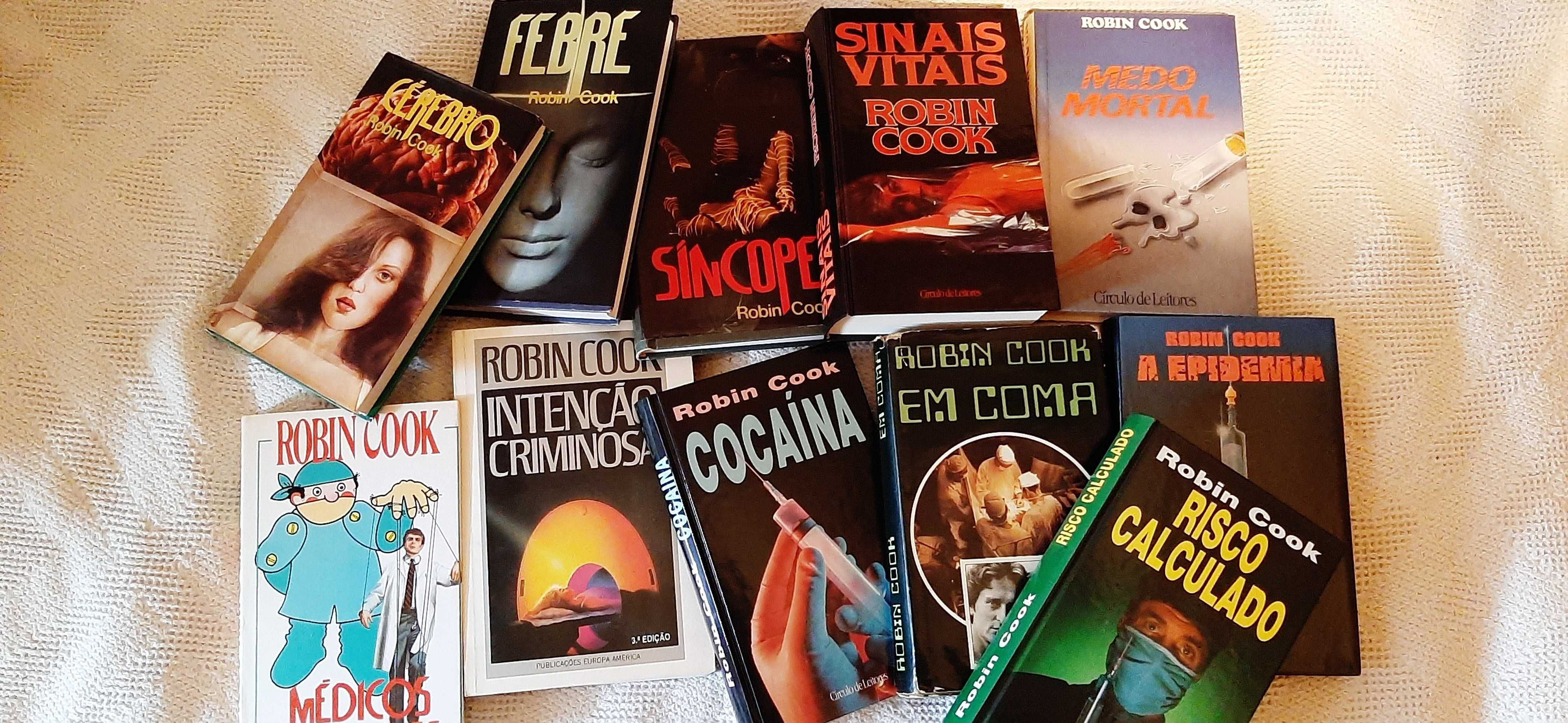 28 Livros de Robin Cook em excelente estado