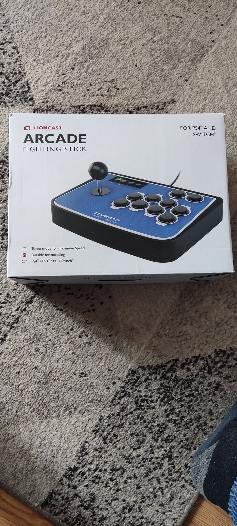 Turbo drążek sterowy Lioncast "Fighting Stick" PS4 PS3 PC !!!