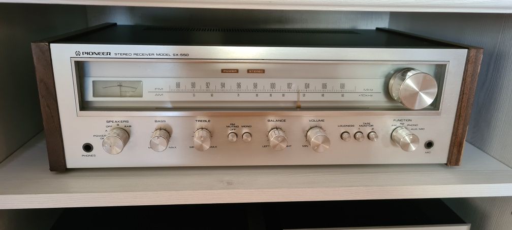 Amplituner Pioneer SX-550 Stereo Vintage Hi-End