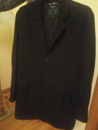 Płaszcz męski czarny Pull&Bear rozmiar 42/ XL