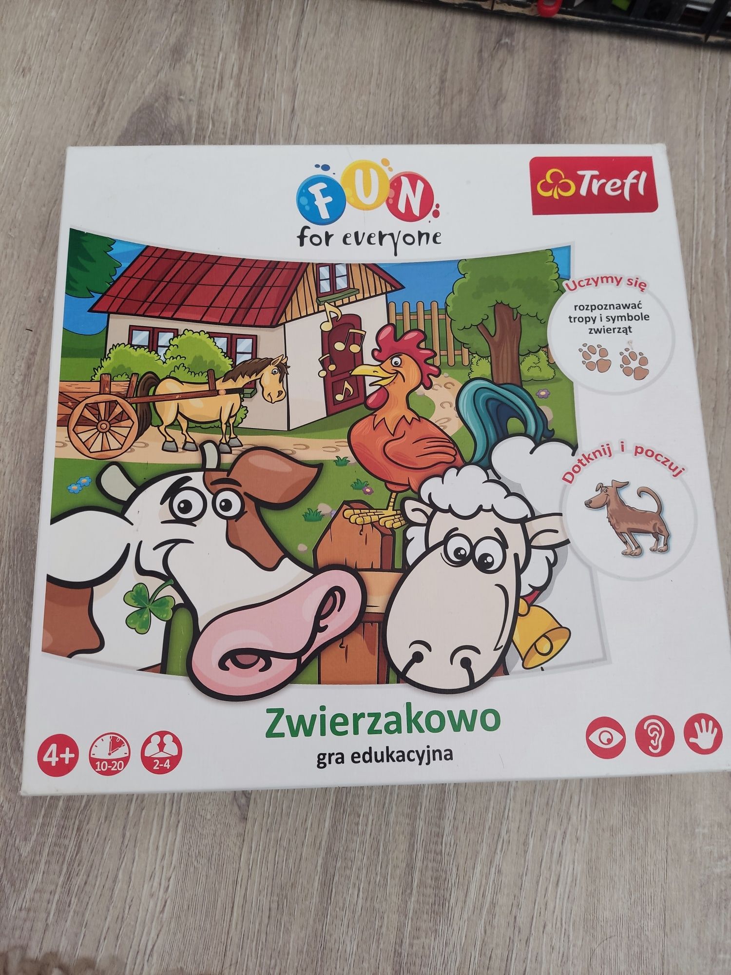 Gra edukacyjna Zwierzakowo