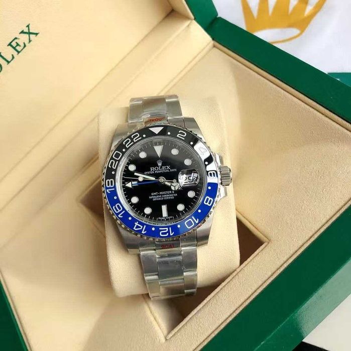 Nowy_Platyna_Czarny_Zegarek_Rolex_Submariner /Mechanizm