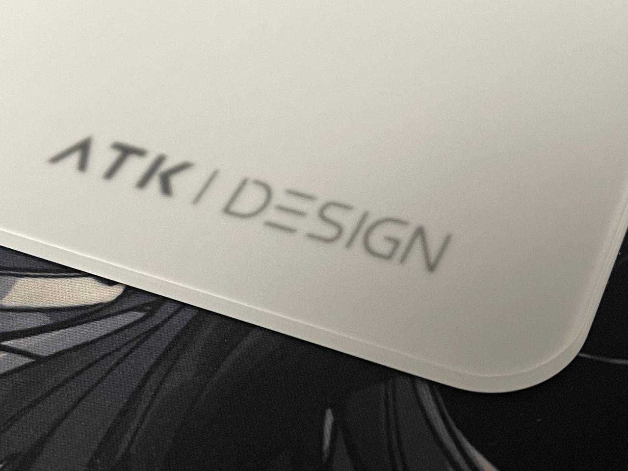 ATK Micro-Etched Tempered Glass Mousepad стеклянный коврик для мыши