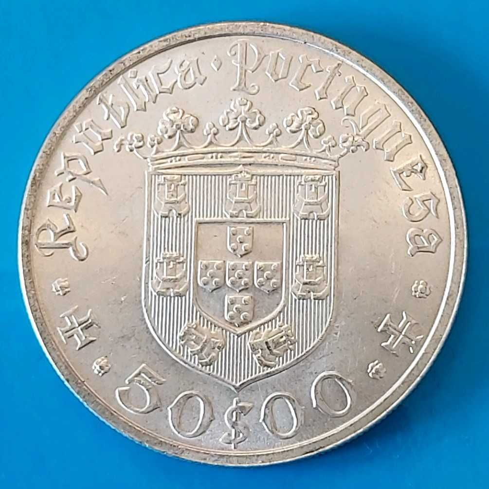 50$00 de 1968,  500 Anos nascimento  de Pedro Álvares Cabral