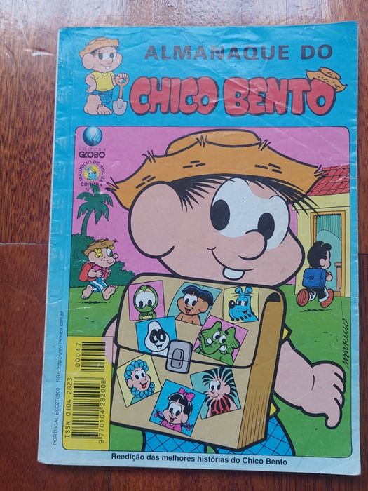 Várias publicações de BD antigas