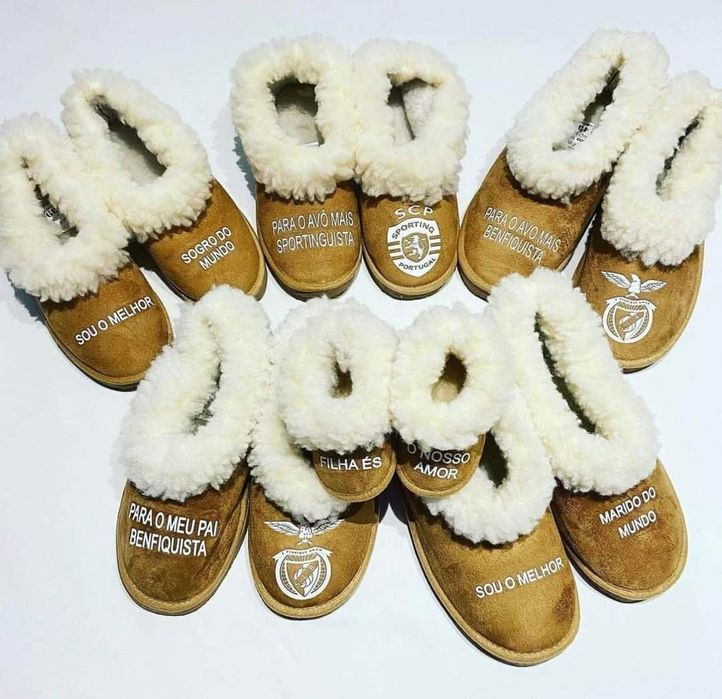 Chinelos, Pantufas