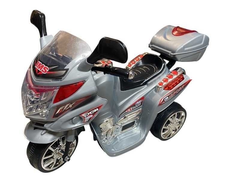 Motocykl-motor dla dzieci elektryczny JEŹDZIK TRÓJKOŁOWY ZE ŚWIATŁAMI