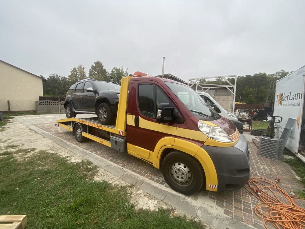 Pomoc drogowa a1 a2 s8 transport maszyn laweta autolaweta holowanie