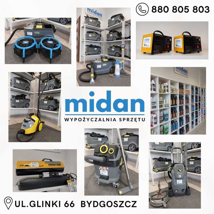 Wynajem Odkurzaczy Piorących Karcher Wypożyczalnia Sprzętu Midan
