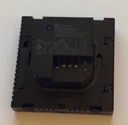 Termostat Wifi KETOTEK KTF0163B, wodne ogrzewanie podłogowe, czarny
