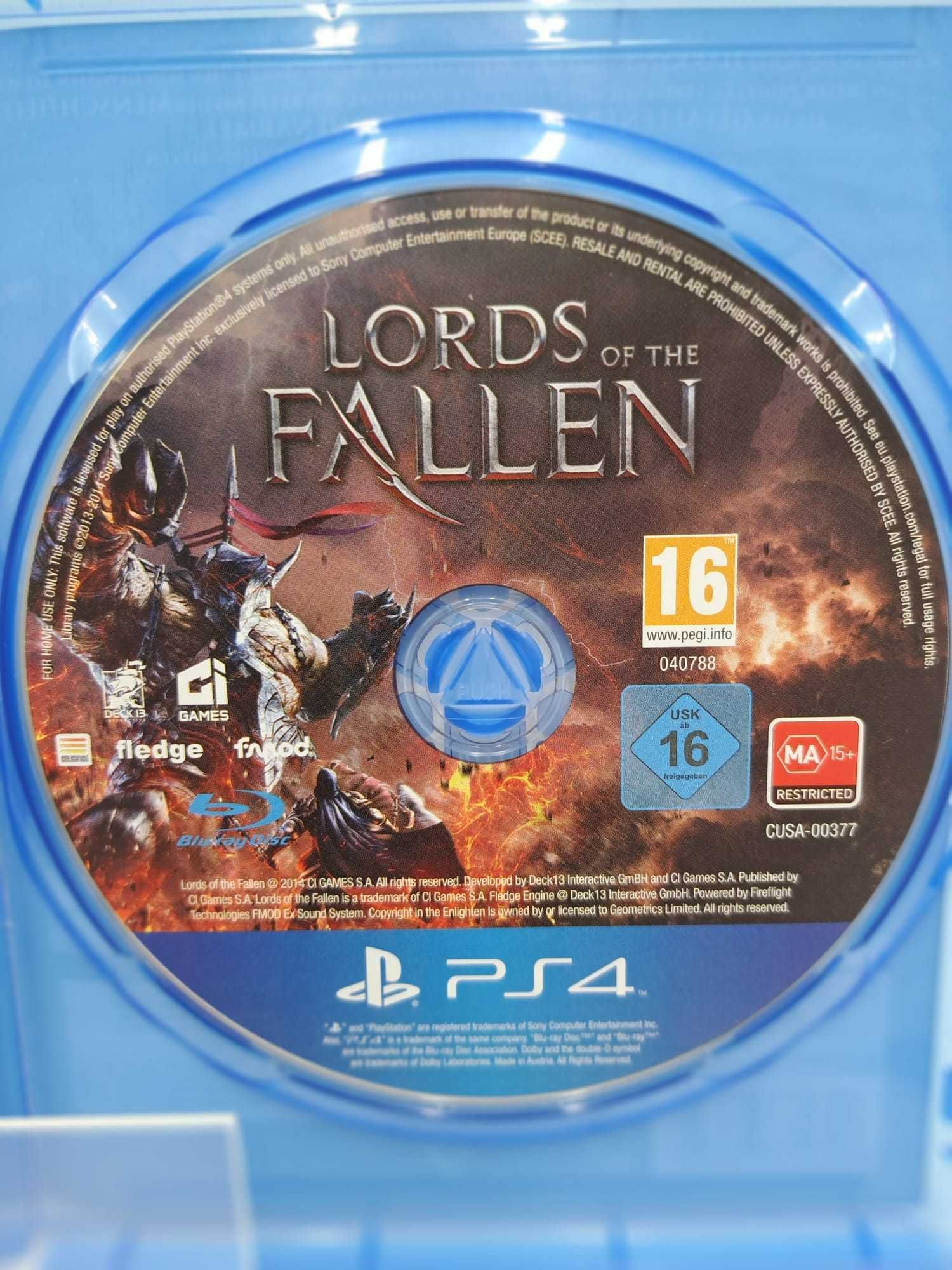 Lords of the Fallen na ps4