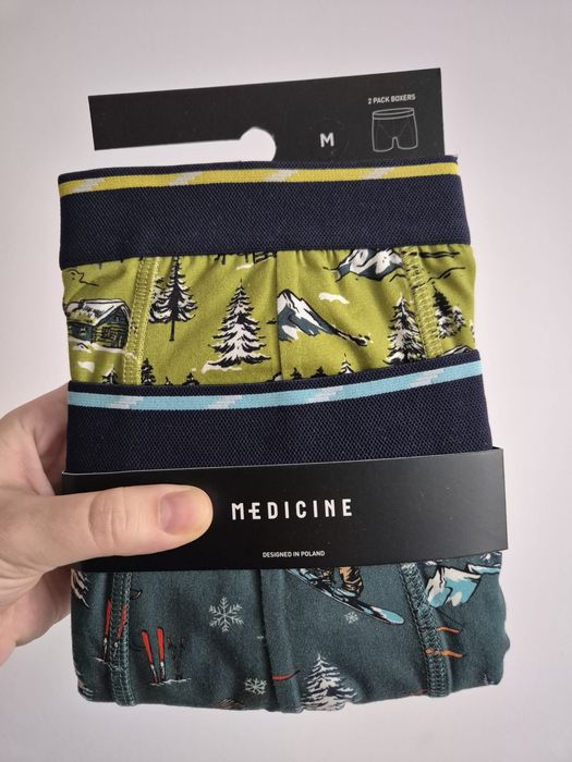 Dwupak bokserki meskie NOWE zimowe wzory