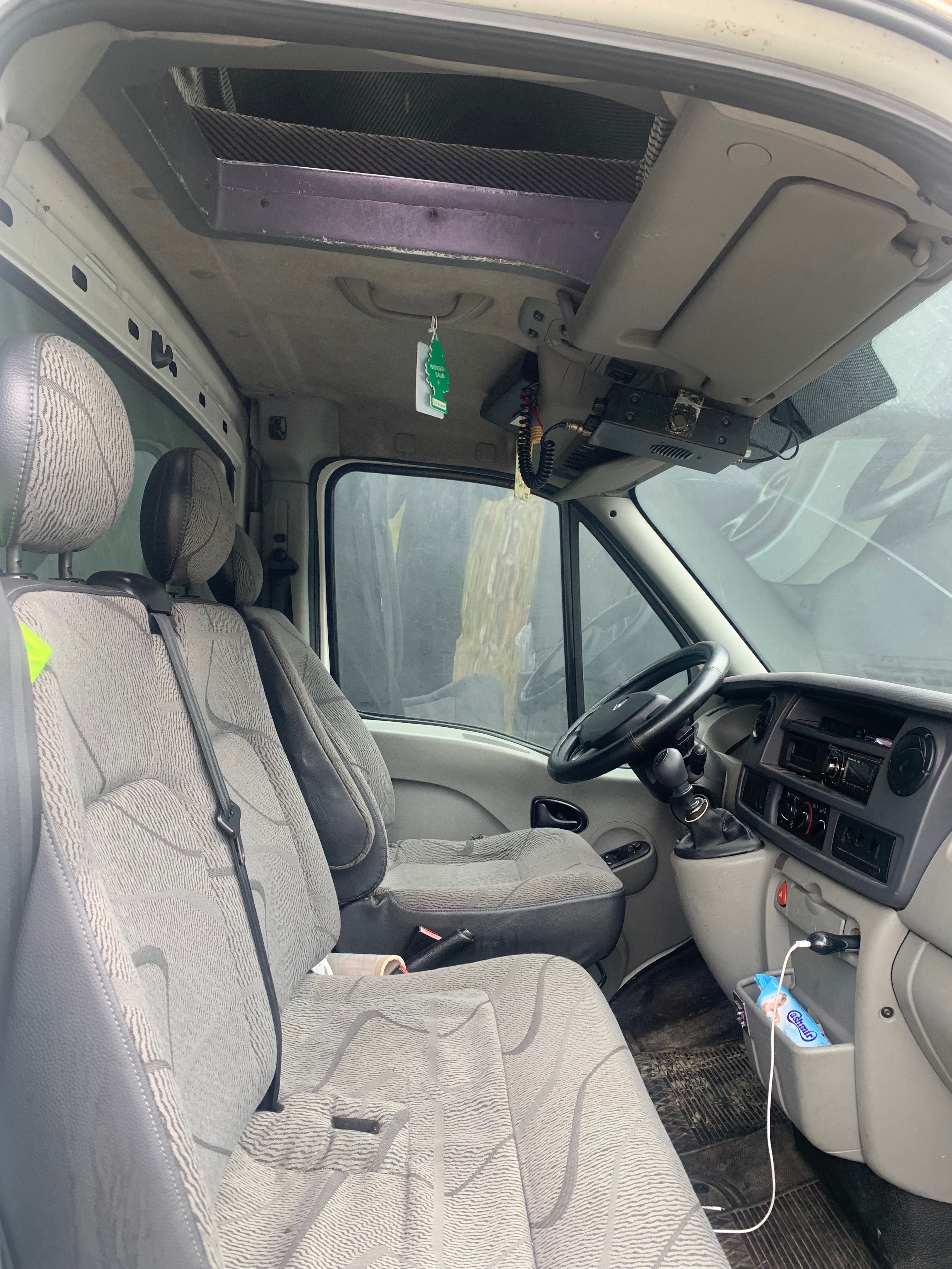 Renault Master bus plandeka