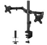 Uchwyt na 2 monitory 13-27'' BONTEC