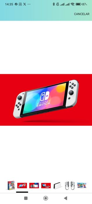 Nintendo Switch OLED (4 meses de uso) + Super Mario Wonder + Online