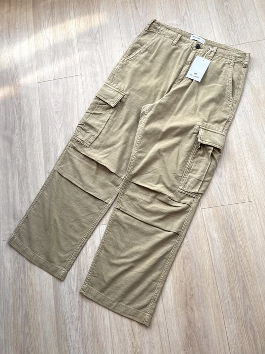 Широкі Штани (M-L) Pull&Bear Parachute Pants Оригінал Широкие Нові