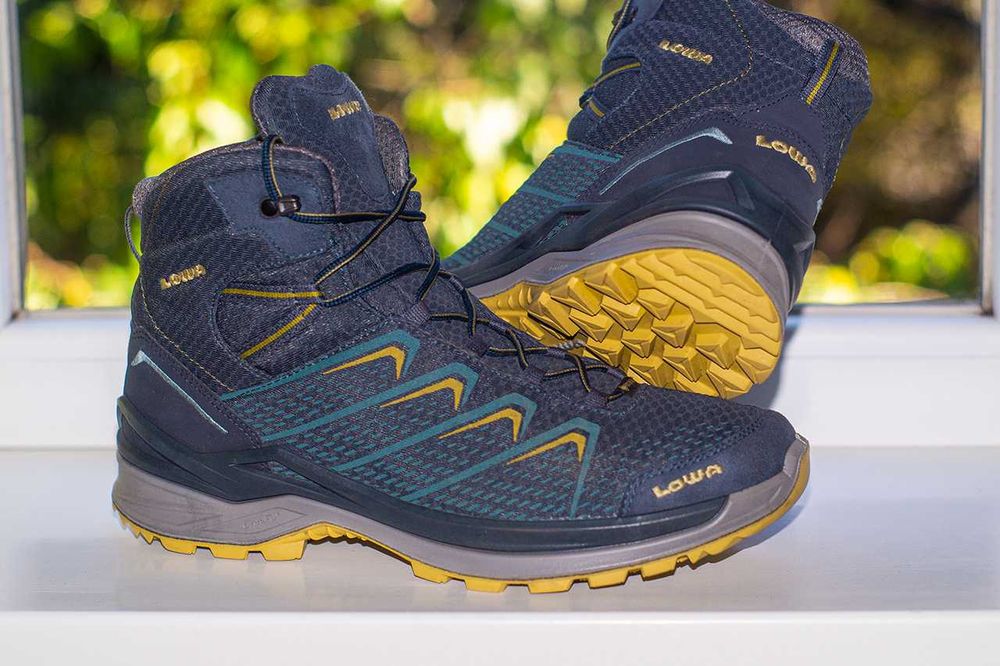 Черевики трекінгові Lowa Ferrox Pro GTX Mid GoreTex Blue 44 р оригінал