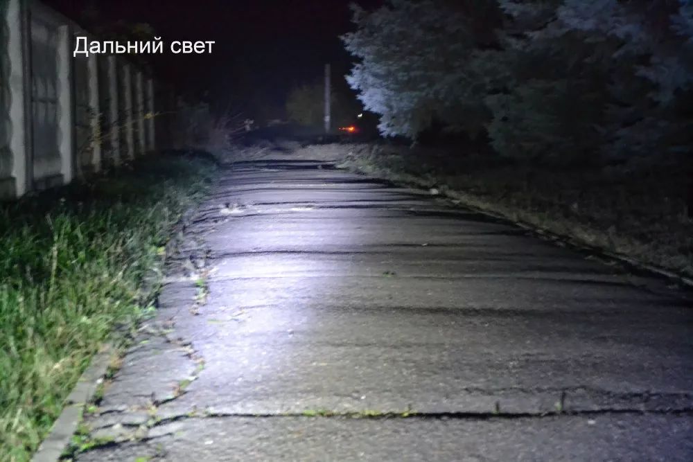 Светодиодная дополнительная LED фара с габаритным светом "Глаз Ангела"
