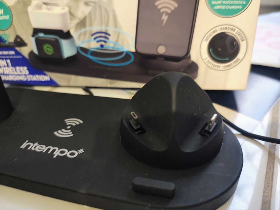 Бездротова док-станція для швидкого заряджання 4-в-1 intempo Німеччина