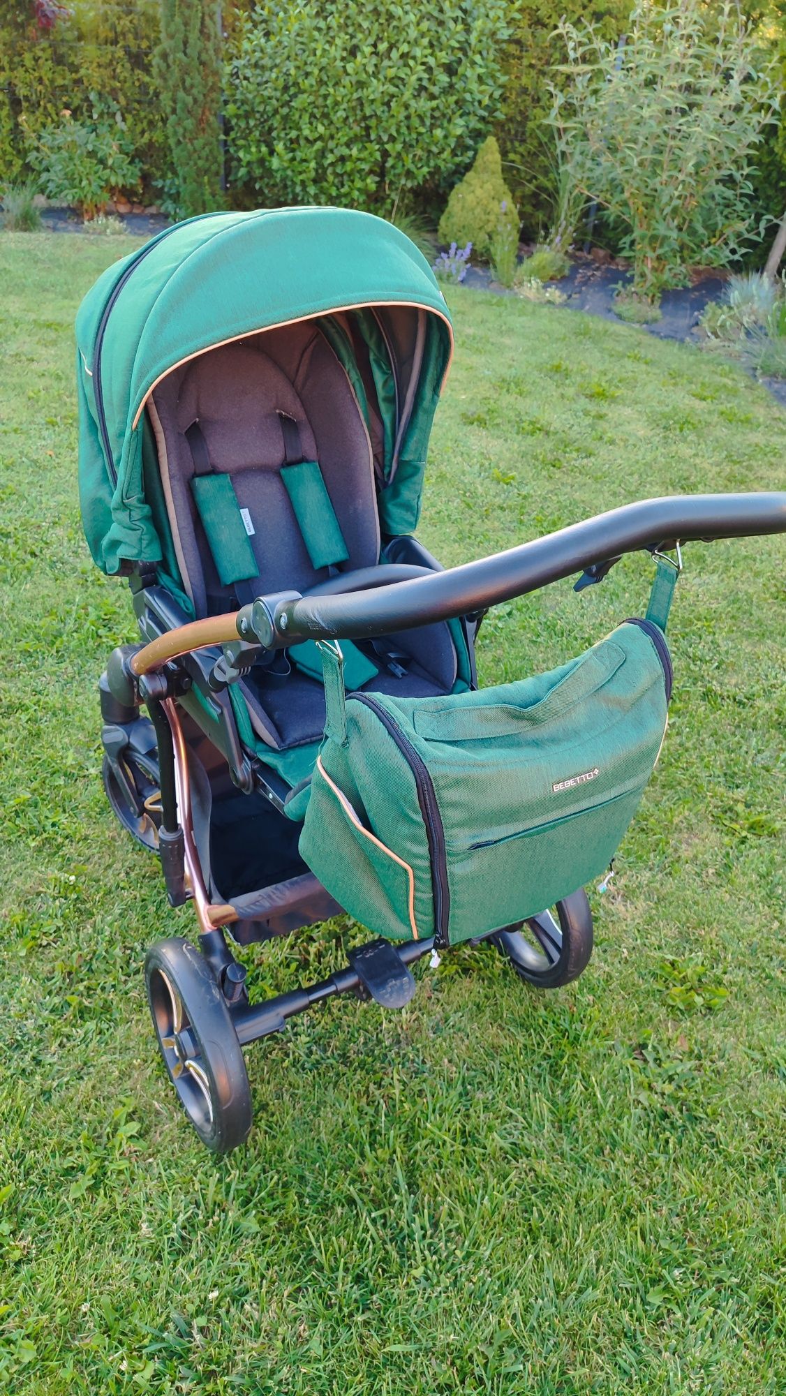 Sprzedam wózek 2 w1 Bebetto Bresso Premium Class Stella
