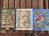 Conjunto de 3 puzzles