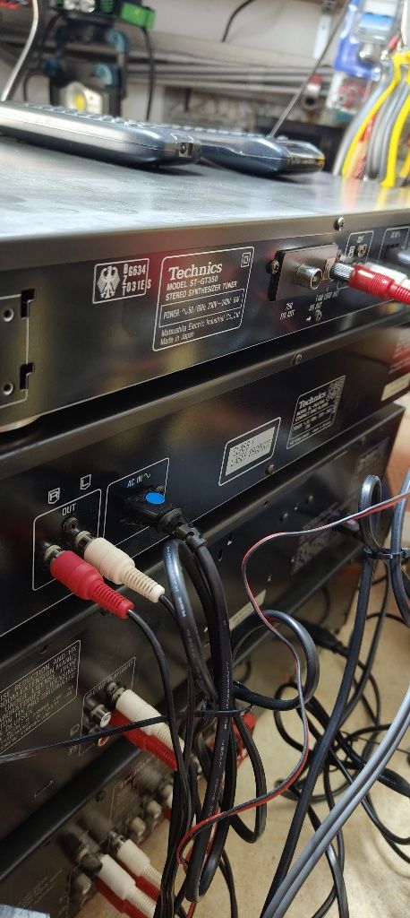 Wieża Technics komplet plus dwa piloty