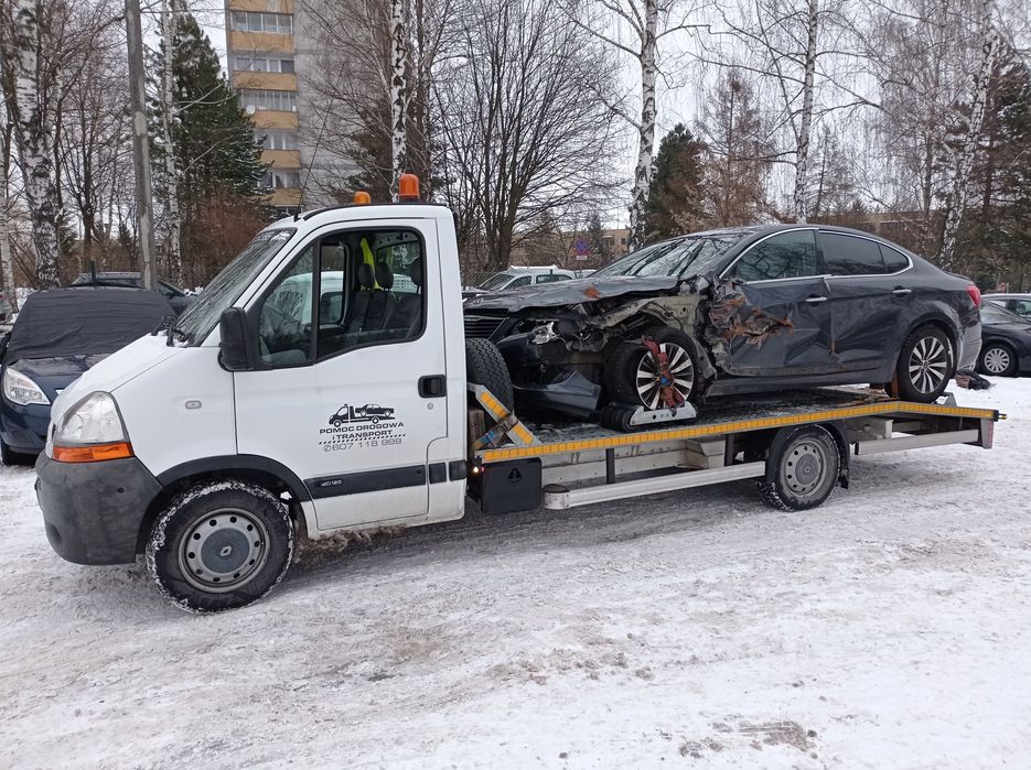 Pomoc Drogowa - Autolaweta - Laweta -Transport pojazdów