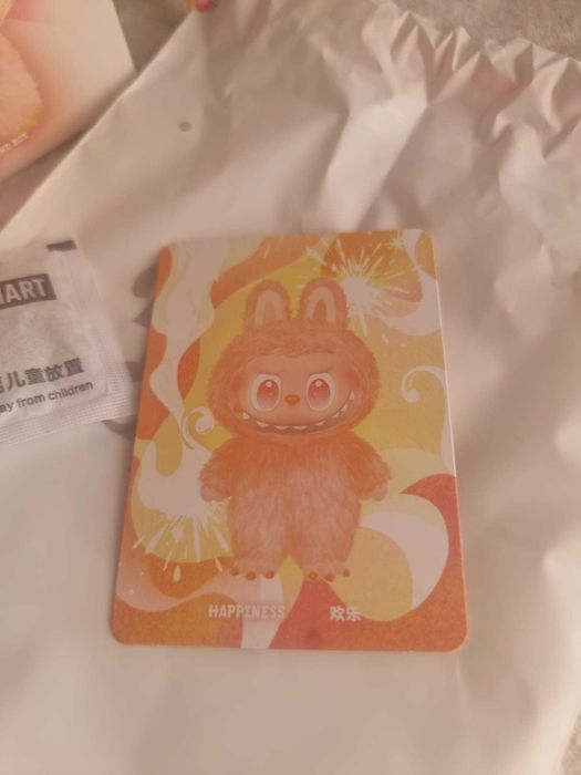 Happiness Labubu - Big into Energy