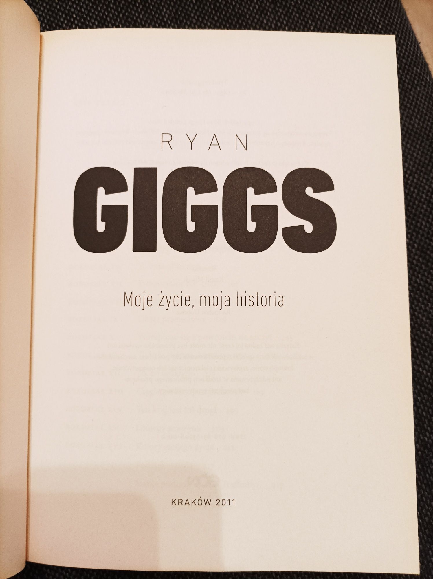 Moje życie moja historia Giggs