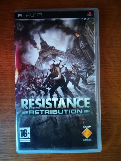 Jogo PSP - Resistance Retribution