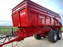 PRZYCZEPA WYWROTKA DUCHESNE 16T Tandem RESOR hydraulika Brimont miedem