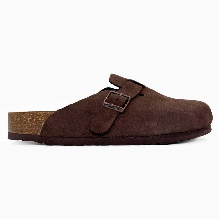 Капці Birkenstock Boston ALL Brown premium клоги